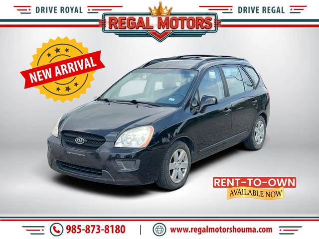 Black 2007 Kia Rondo SUV / Crossover Front-Wheel Drive 5-Speed Automatic