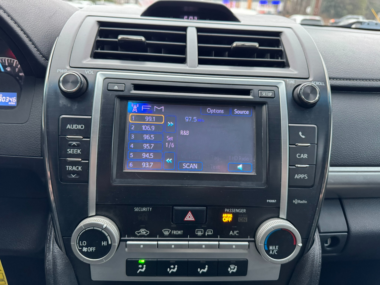 Toyota Camry 4dr Sdn I4 Auto SE Sport Limited Edition (Natl) 2012