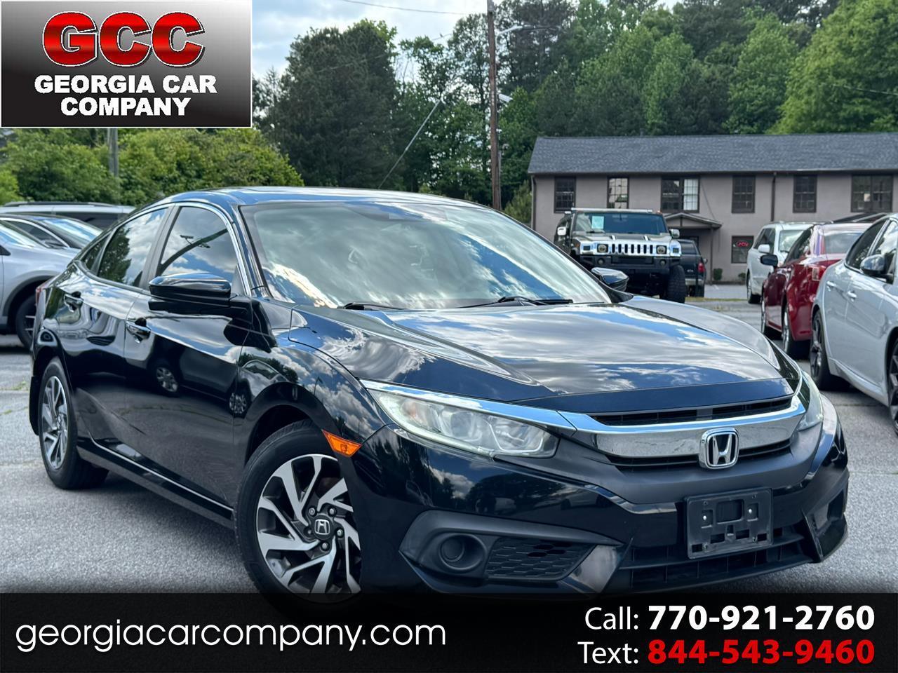 2017 Honda Civic Sedan EX CVT w/Honda Sensing