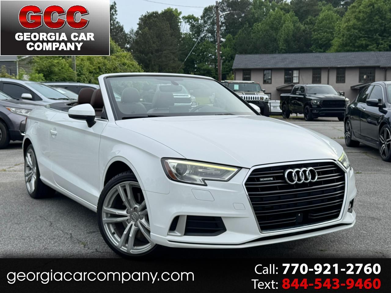 2018 Audi A3 Cabriolet 2.0 TFSI Tech Premium quattro AWD