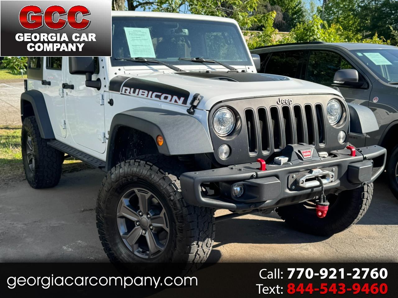 2017 Jeep Wrangler Unlimited Rubicon Recon 4x4