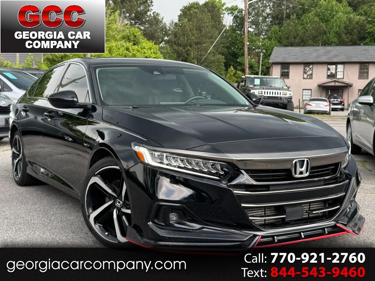 2021 Honda Accord Sedan Sport SE 1.5T CVT