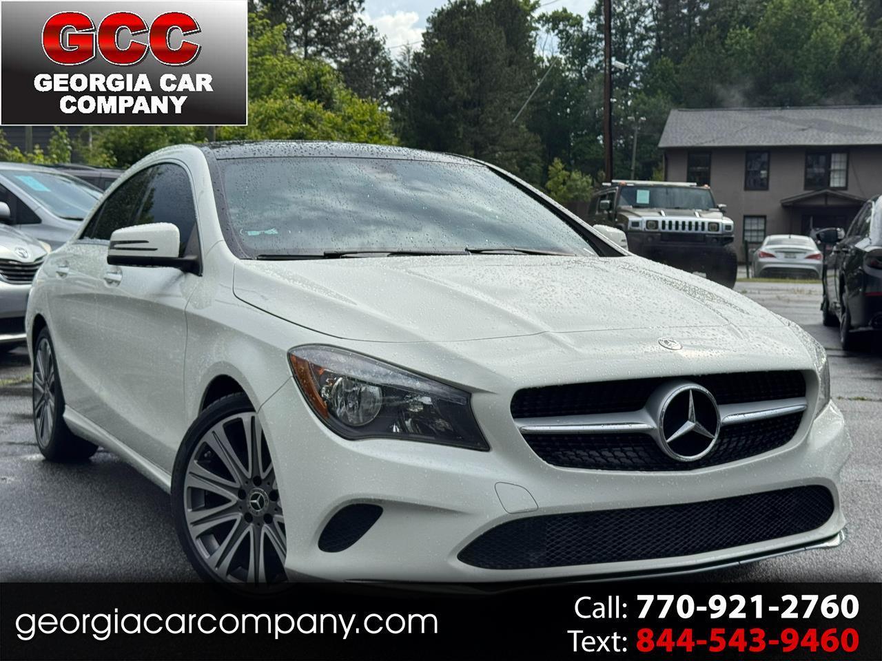 2018 Mercedes-Benz CLA CLA250 4D Coupe