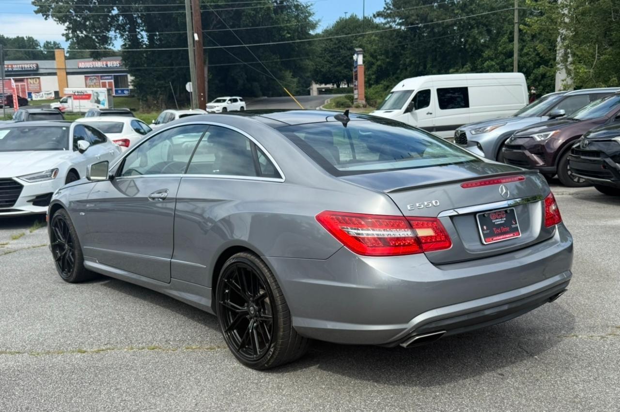 Mercedes-Benz E-Class 2dr Cpe E 550 RWD 2012