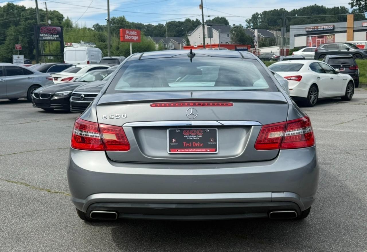 Mercedes-Benz E-Class 2dr Cpe E 550 RWD 2012