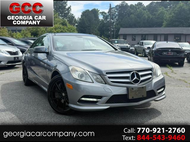 PALLADIUM SILVER METALLIC 2012 Mercedes-Benz E-Class Coupe Rear-Wheel Drive Automatic