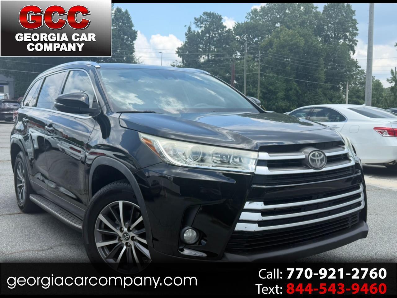2019 Toyota Highlander XLE V6 FWD (Natl)
