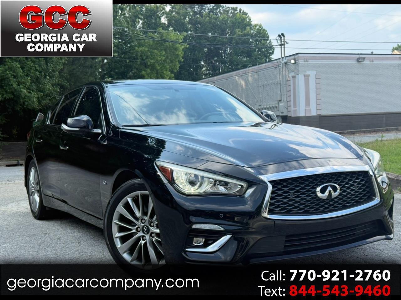 2018 Infiniti Q50 3.0t LUXE RWD