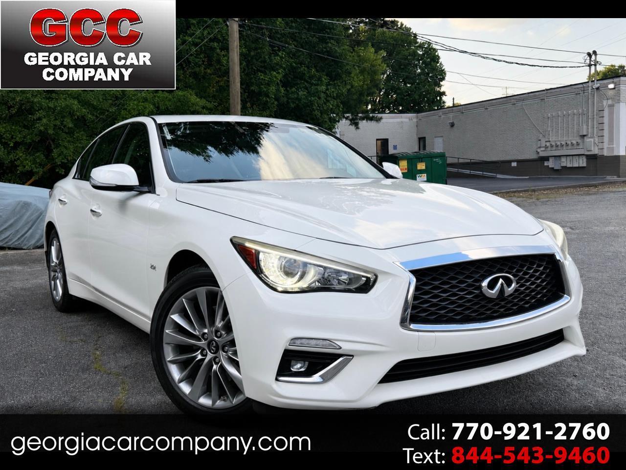 2018 Infiniti Q50 2.0t LUXE AWD