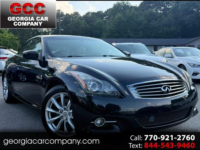 BLACK OBSIDIAN 2012 INFINITI G37 Convertible Rear-Wheel Drive Automatic