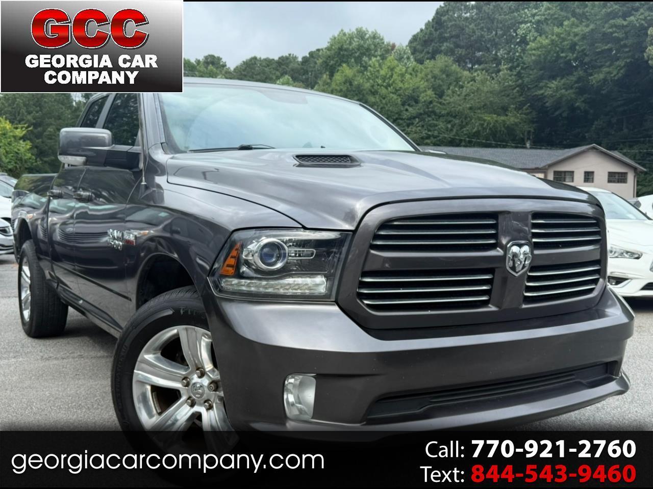 2017 RAM 1500 Sport 4x2 Quad Cab 6'4" Box