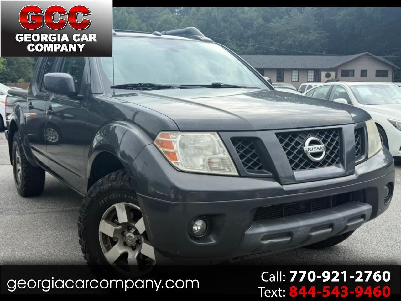 2011 Nissan Frontier 4WD Crew Cab SWB Auto PRO-4X