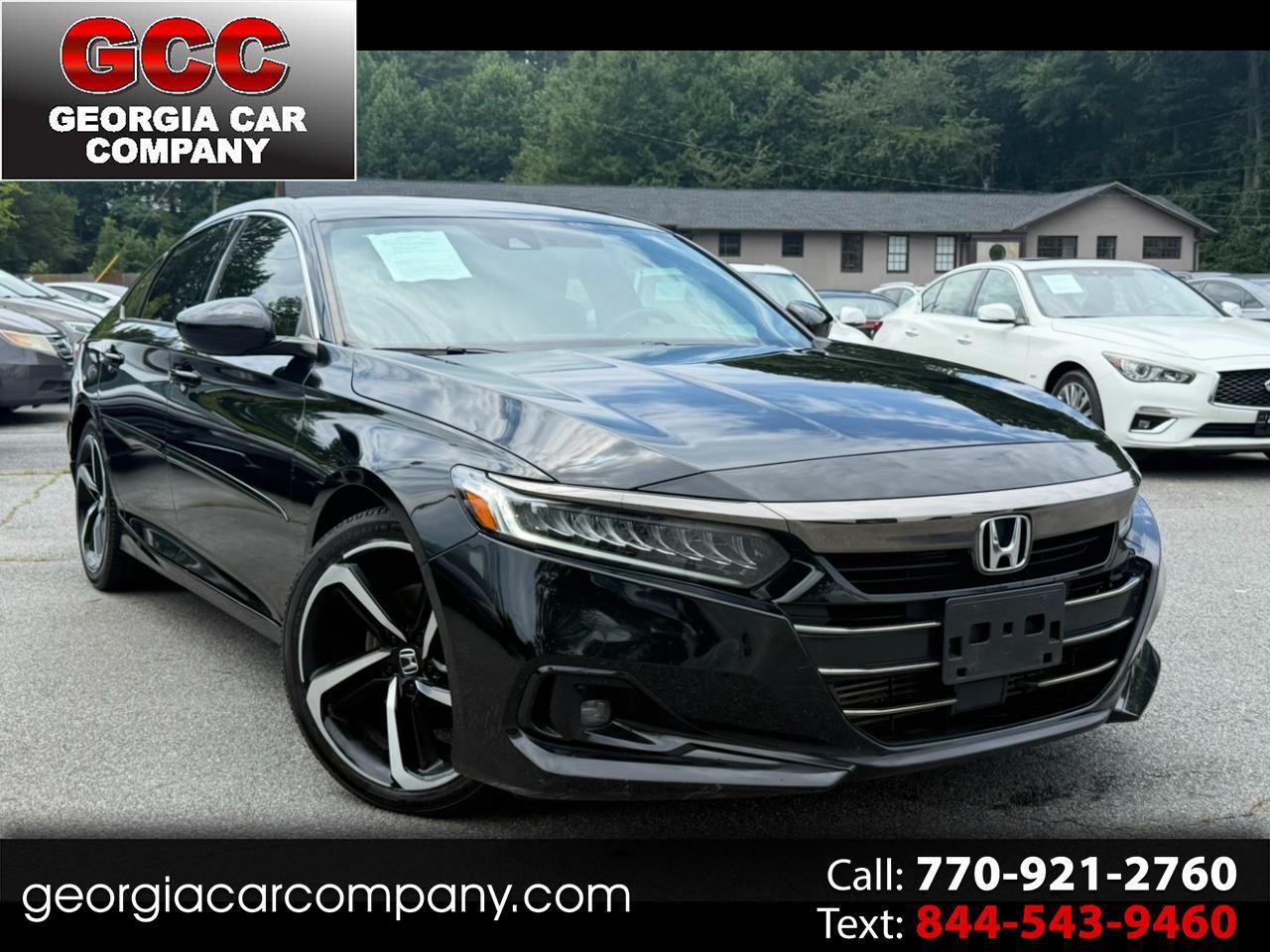2022 Honda Accord Sedan Sport 1.5T CVT