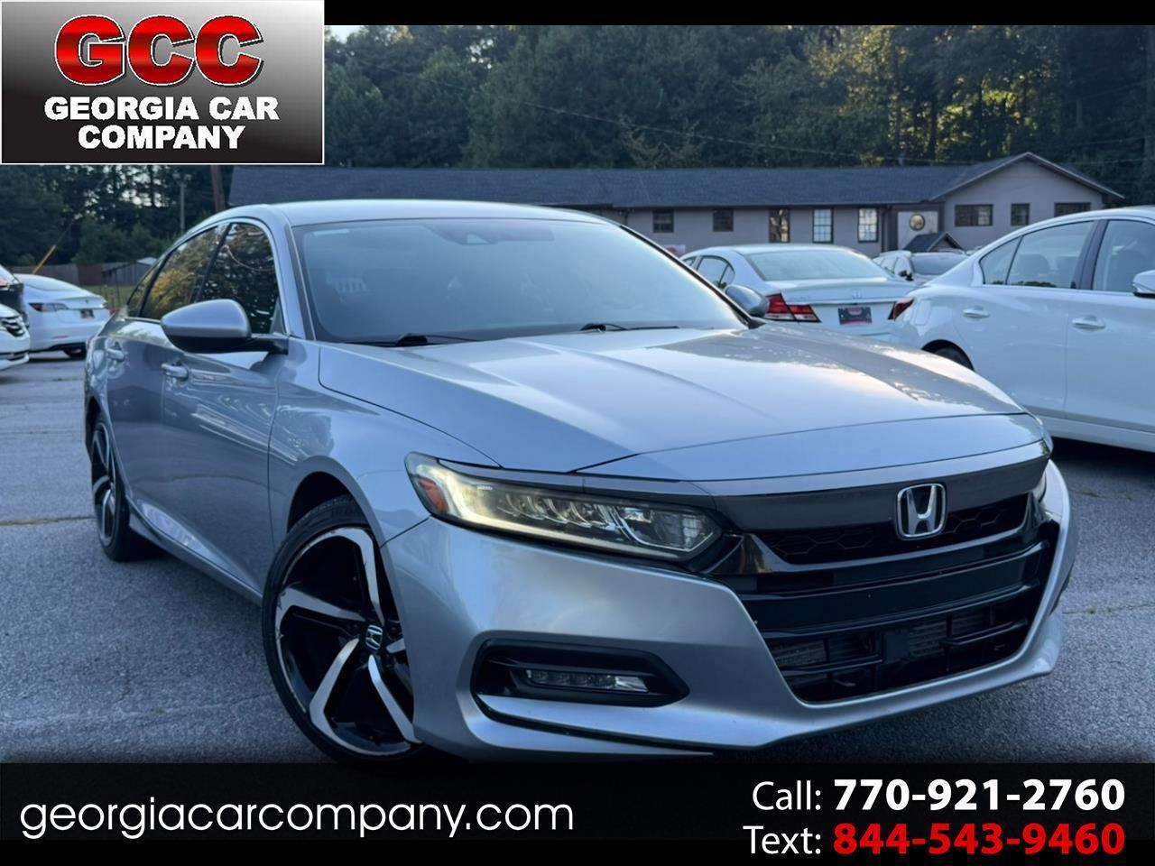 2018 Honda Accord Sedan Sport 1.5T CVT