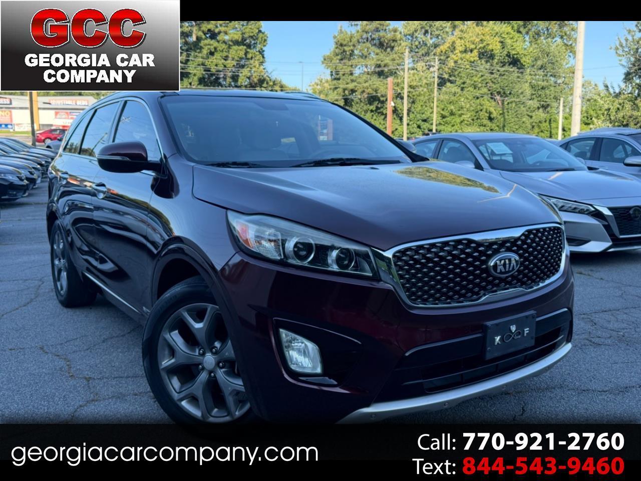 Kia Sorento AWD 4dr 3.3L SX 2016