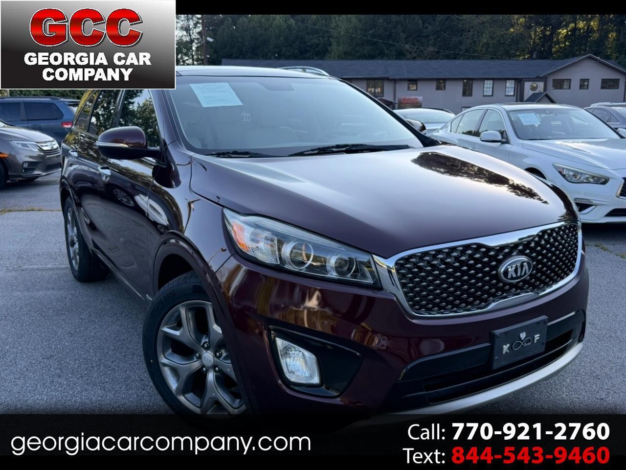 Red (SANGRIA) 2016 Kia Sorento SUV / Crossover All-Wheel Drive Automatic