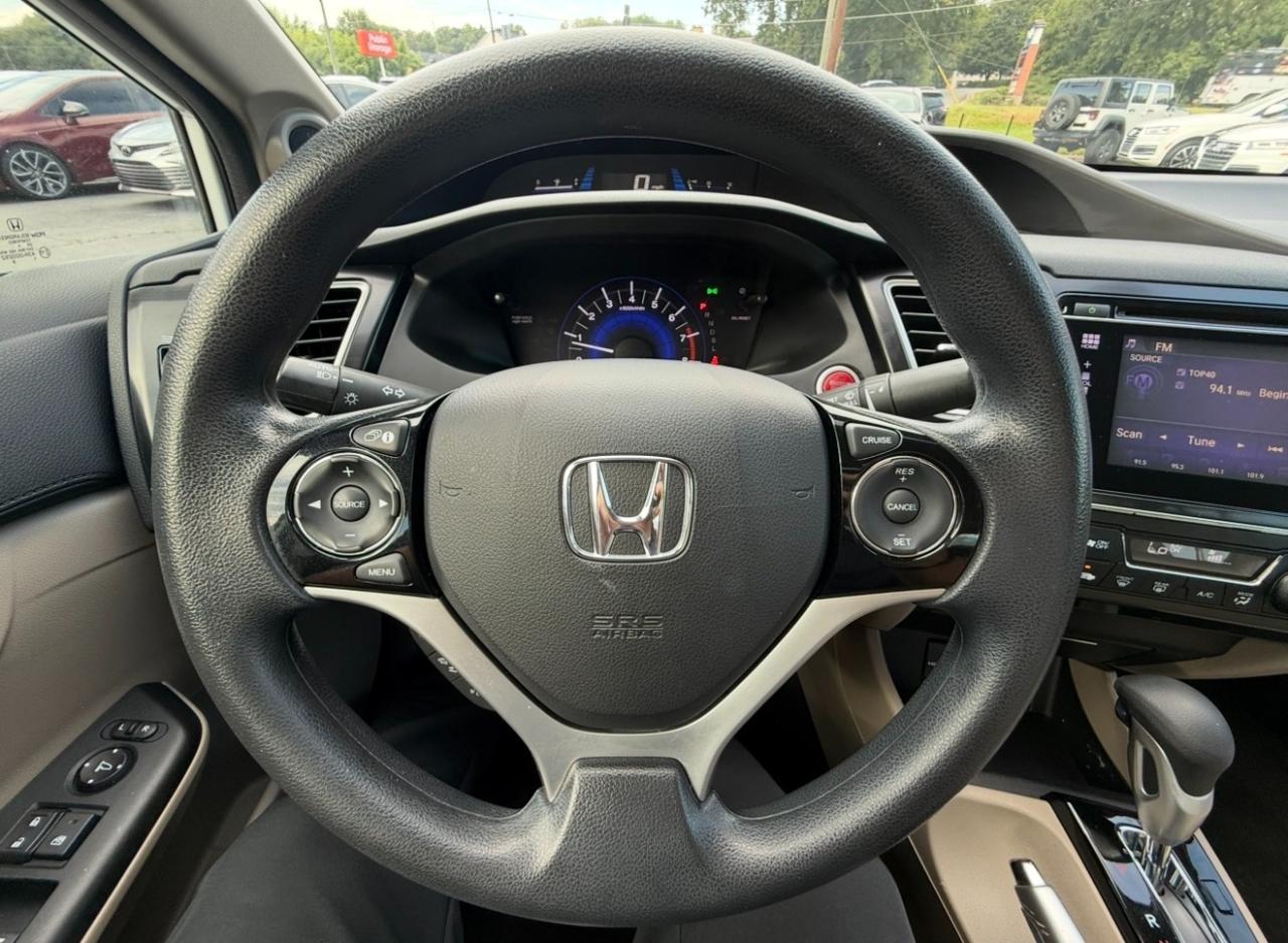 Honda Civic Sedan 4dr CVT EX 2015