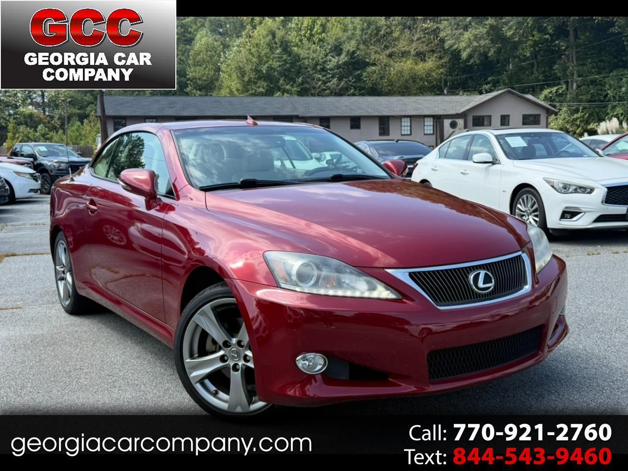 Lexus IS 250C 2dr Conv Man 2012