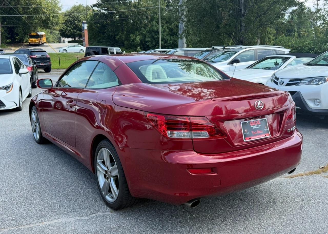 Lexus IS 250C 2dr Conv Man 2012