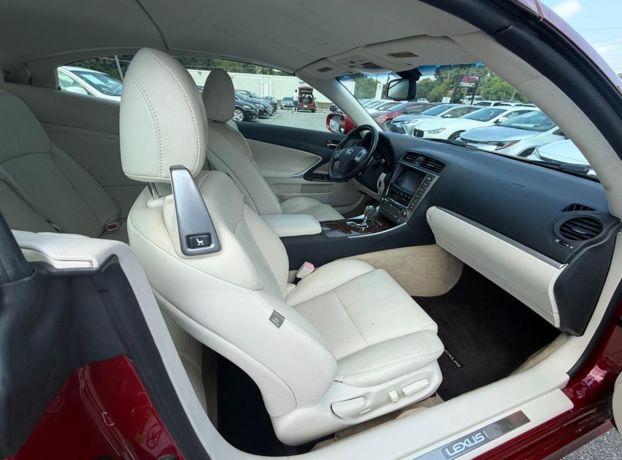 Lexus IS 250C 2dr Conv Man 2012