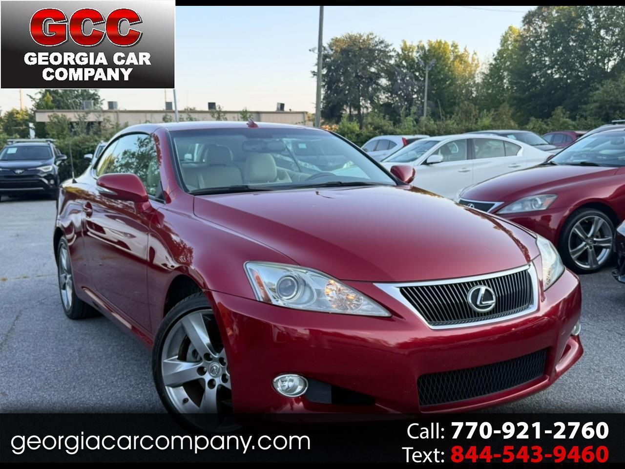 2010 Lexus IS 250C 2dr Conv Man