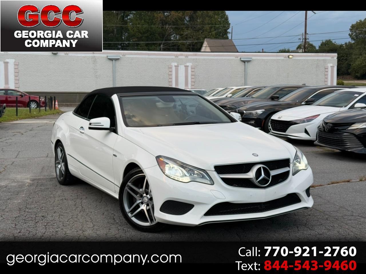 Mercedes-Benz E-Class 2dr Cabriolet E 350 RWD 2014