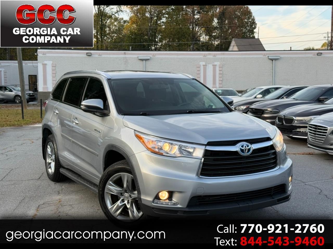 2015 Toyota Highlander Hybrid AWD 4dr Limited (Natl)