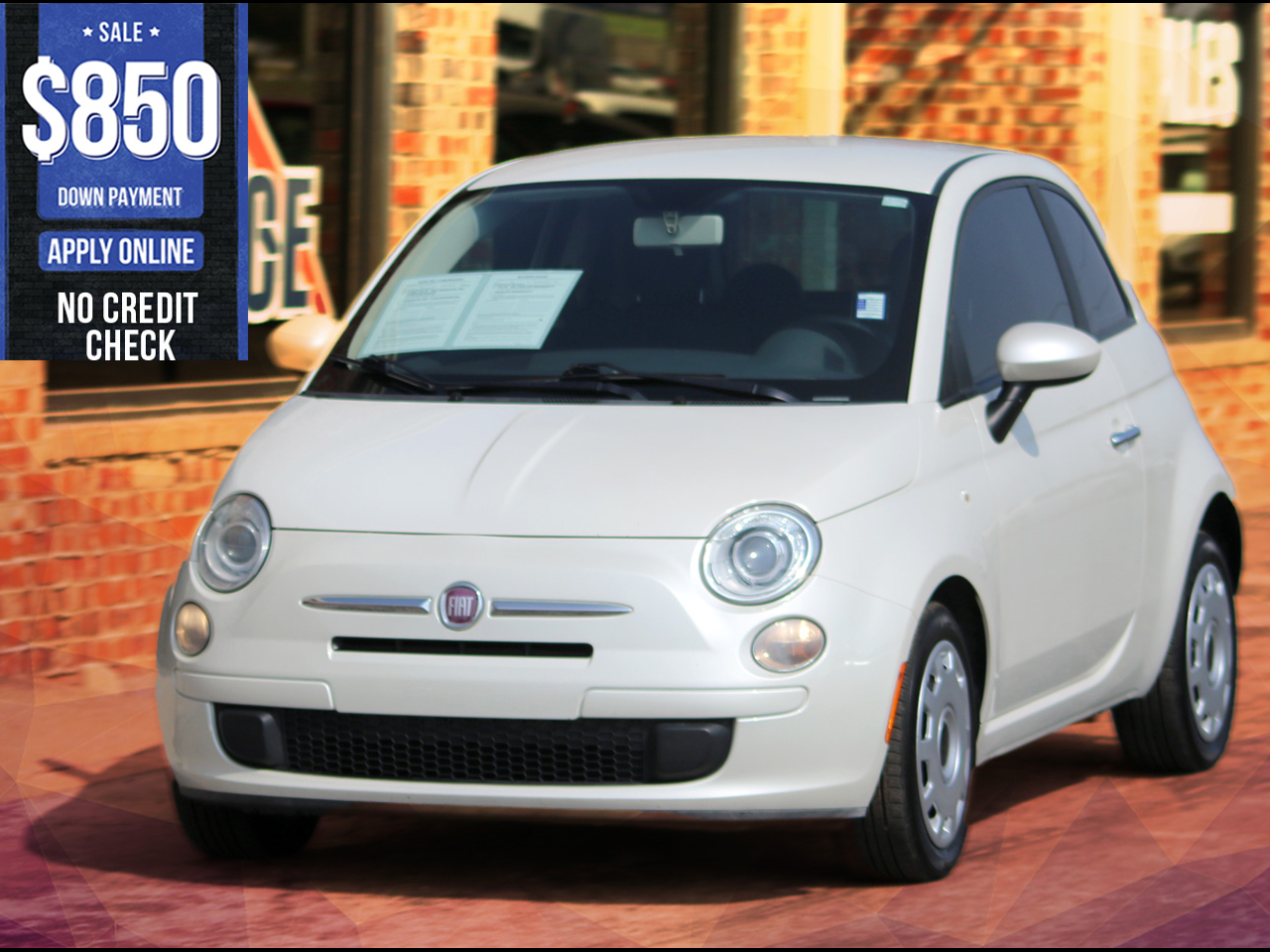 2013 Fiat 500 Pop Hatchback