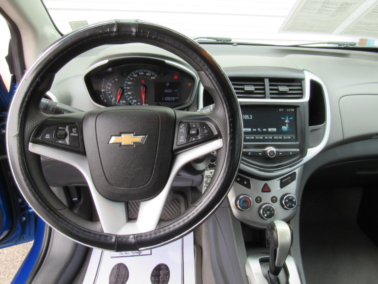 Chevrolet Sonic LT Auto Sedan 2017