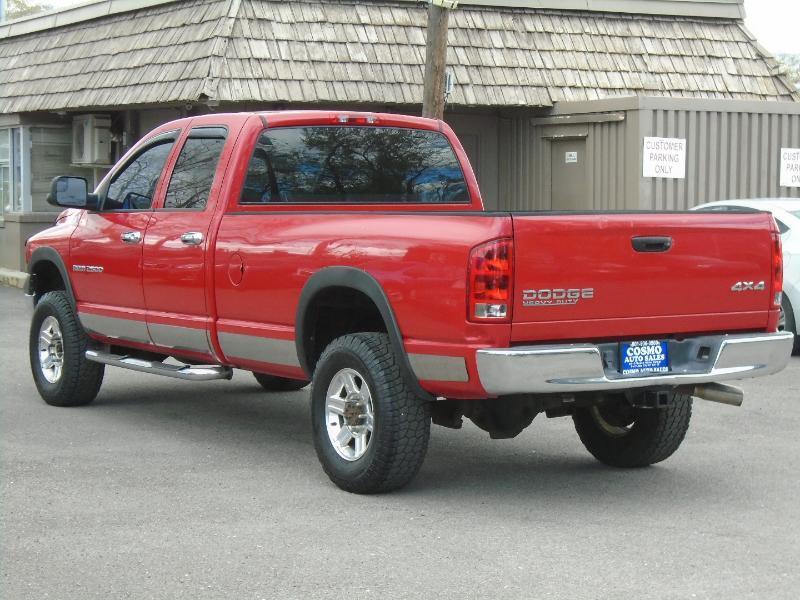 Dodge Ram 2500 SLT Quad Cab Long Bed 4WD 2004