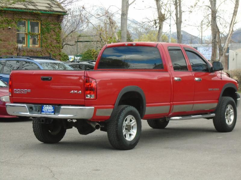 Dodge Ram 2500 SLT Quad Cab Long Bed 4WD 2004