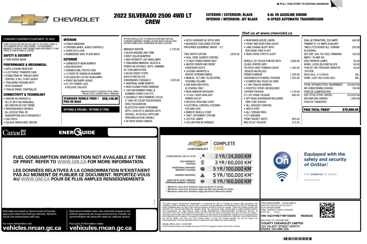 Chevrolet Silverado 2500  2022