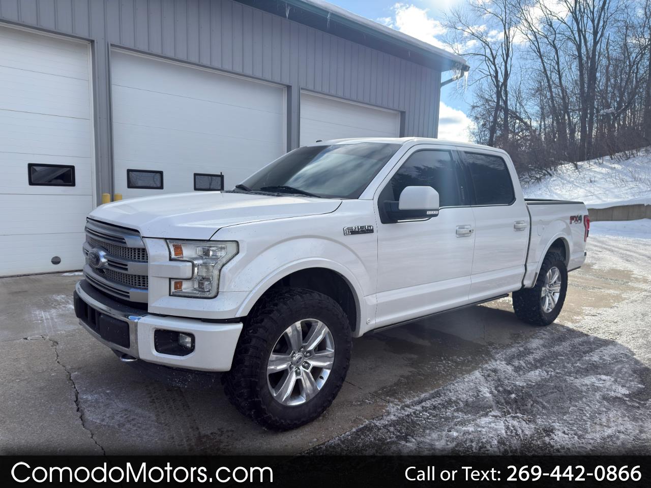 2016 Ford F150 Platinum FX4 SuperCrew 4WD