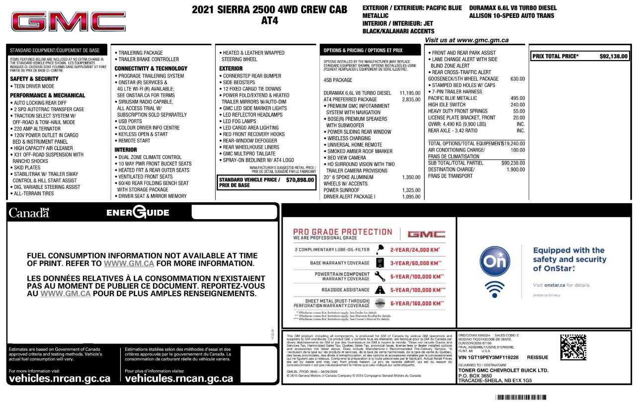 GMC Sierra 2500  2021