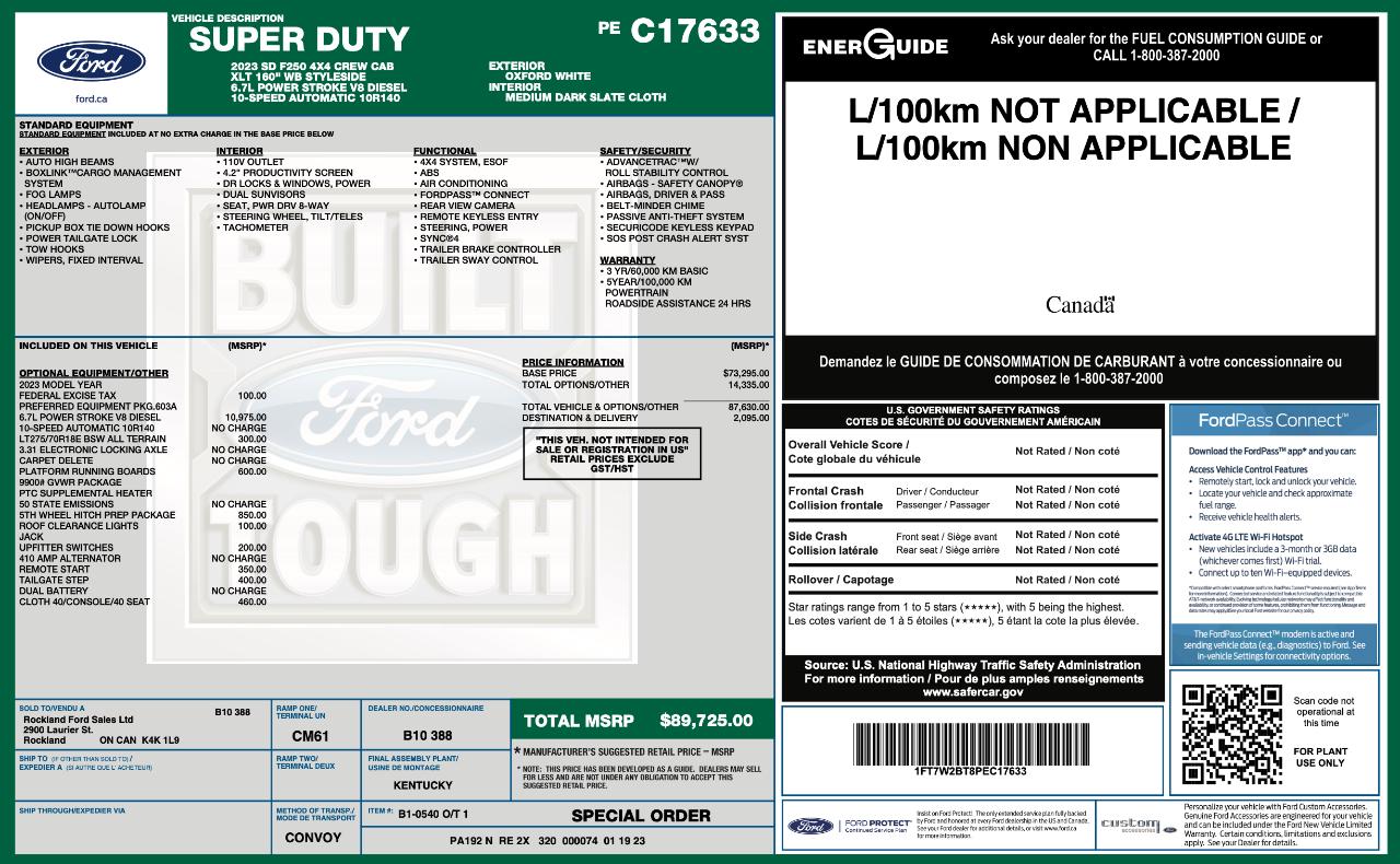 Ford F250  2023