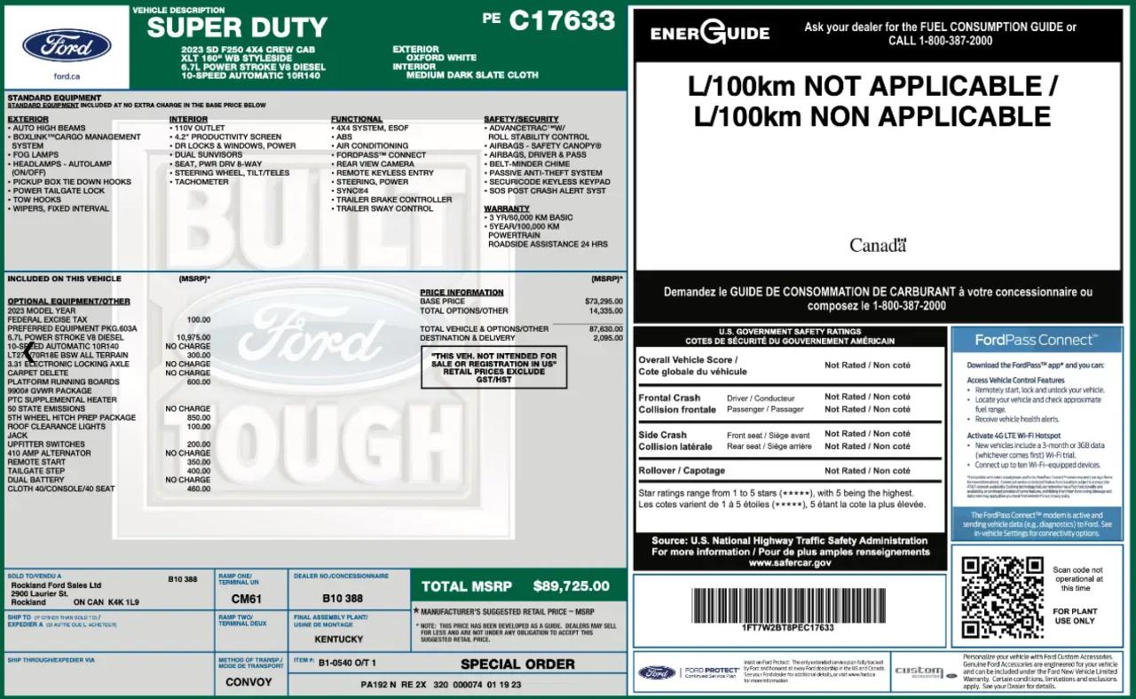 Ford F250  2023