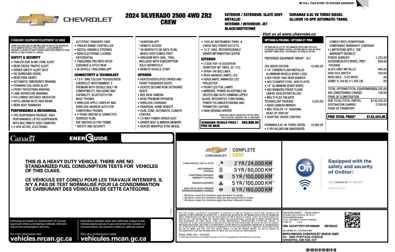 Chevrolet Silverado 2500  2024