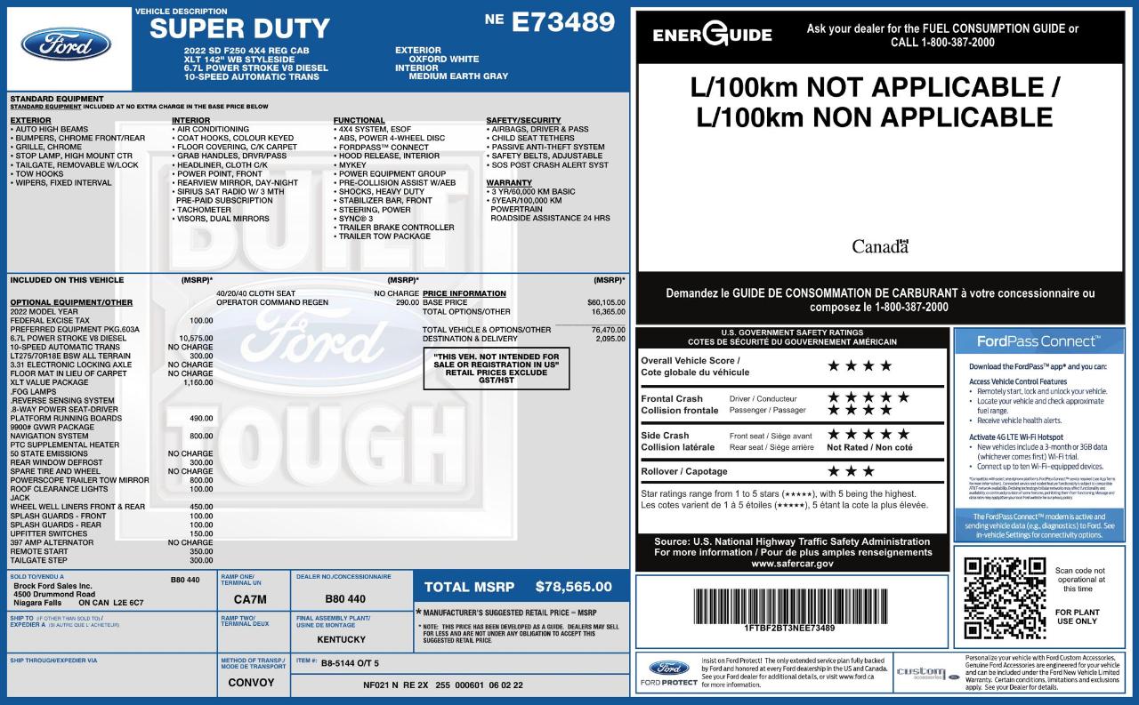 Ford F250  2022