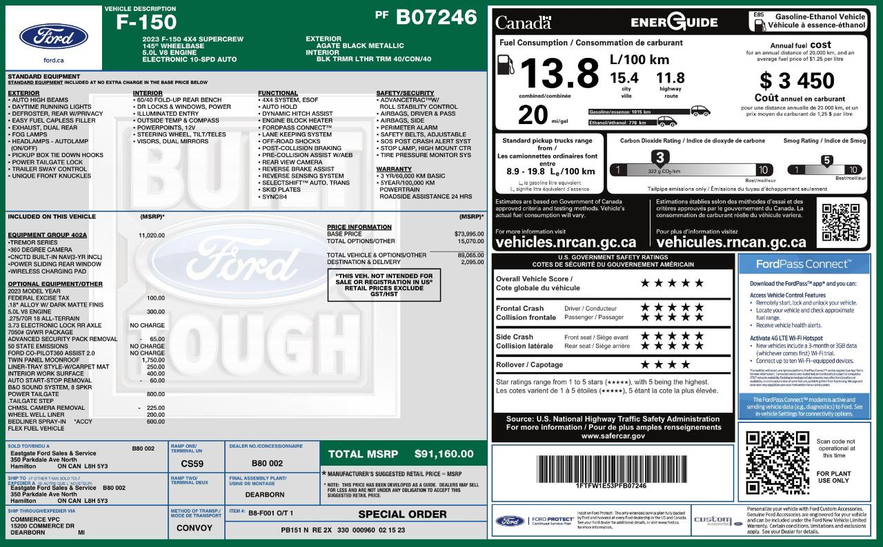 Ford F150  2023