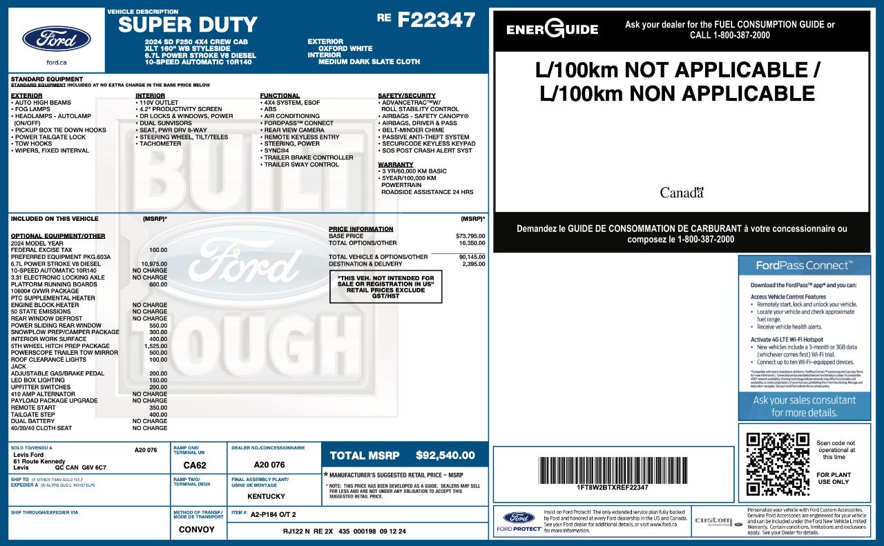 Ford F250  2024