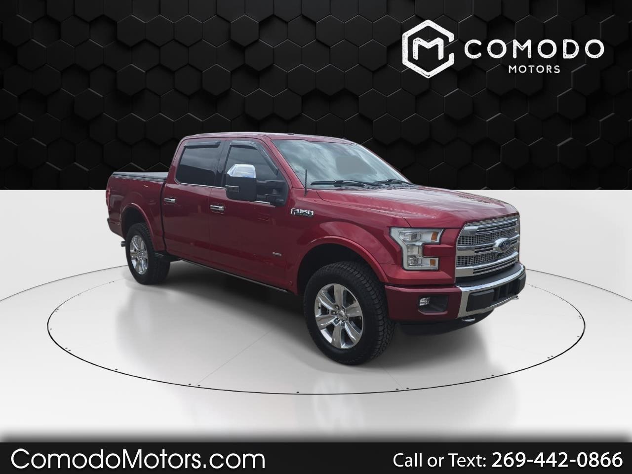 2015 Ford F150 Platinum FX4 SuperCrew 4WD