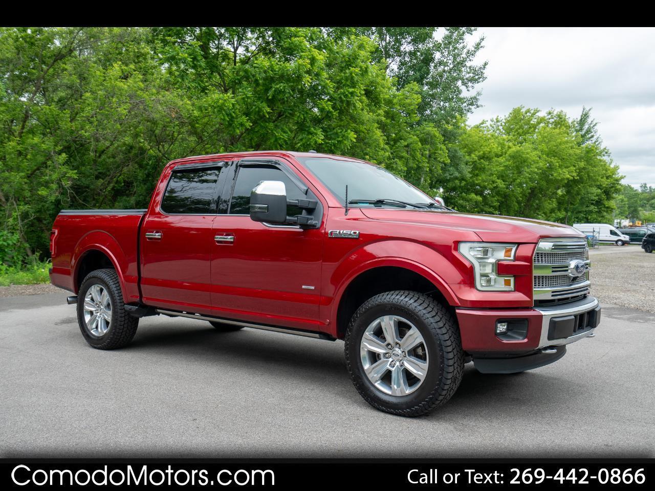 2015 Ford F150 Platinum FX4 SuperCrew 4WD