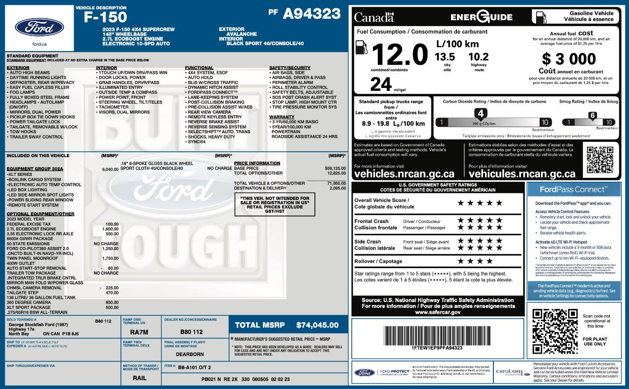 Ford F150  2023