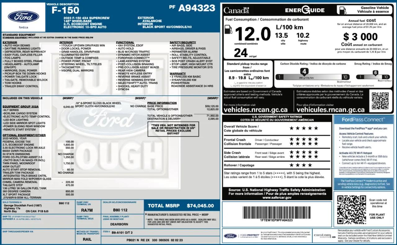 Ford F150  2023