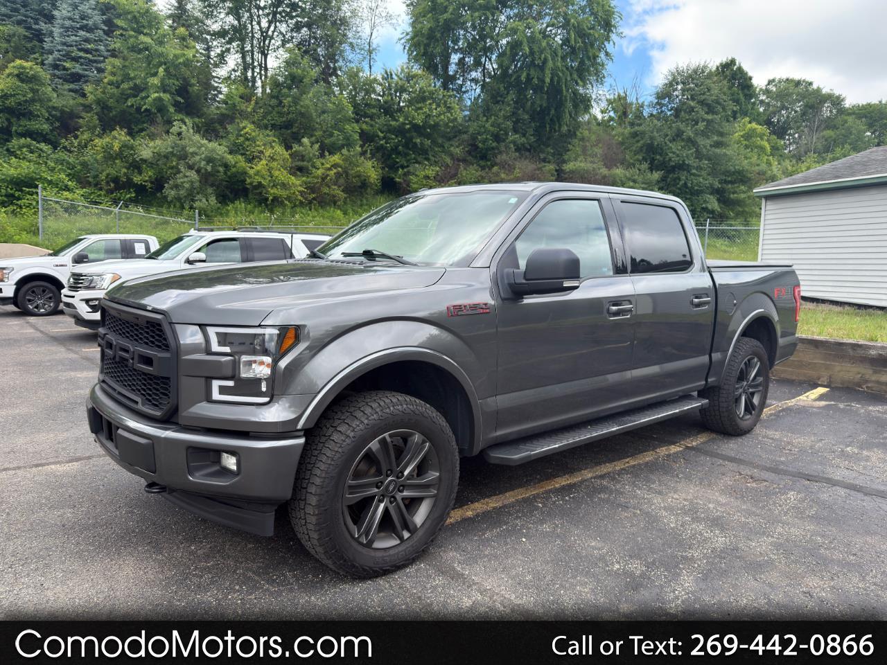 2017 Ford F150 XLT FX4 SuperCrew 4WD