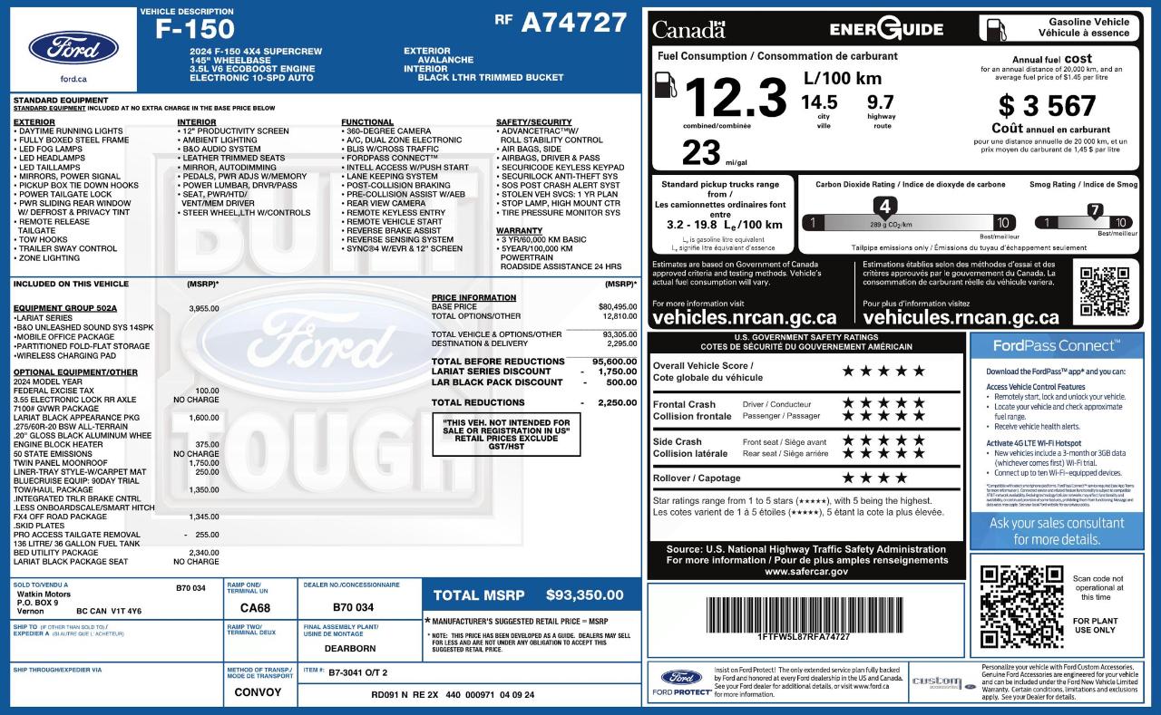 Ford F150  2024