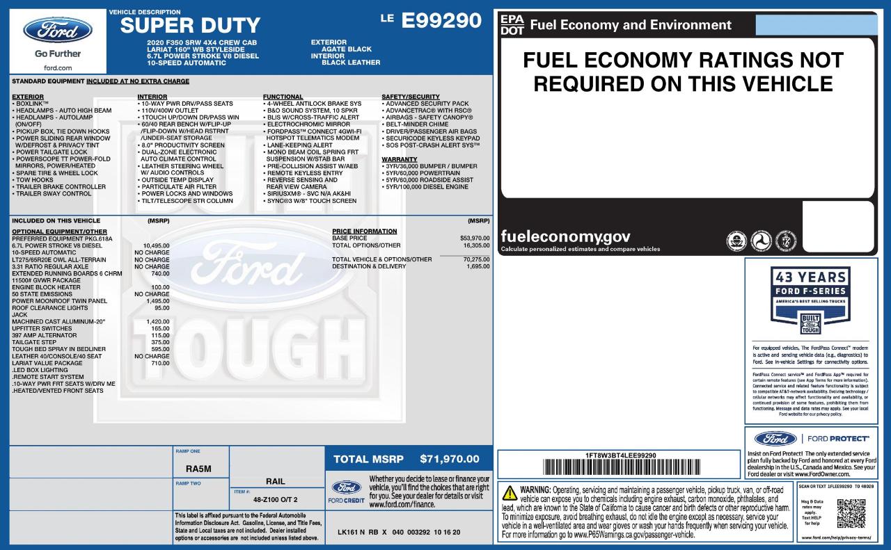 Ford F350  2020