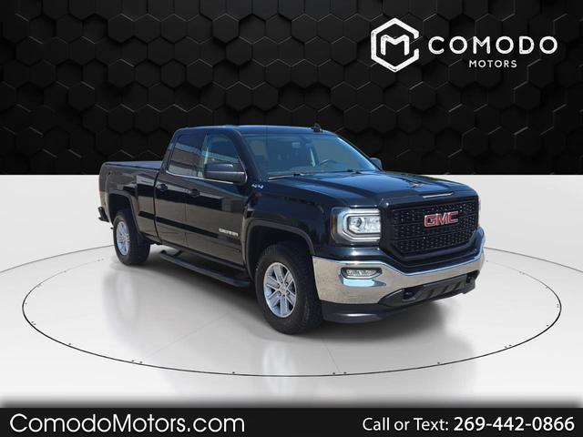 Black 2016 GMC Sierra 1500 Pickup Truck Four-Wheel Drive Automatic