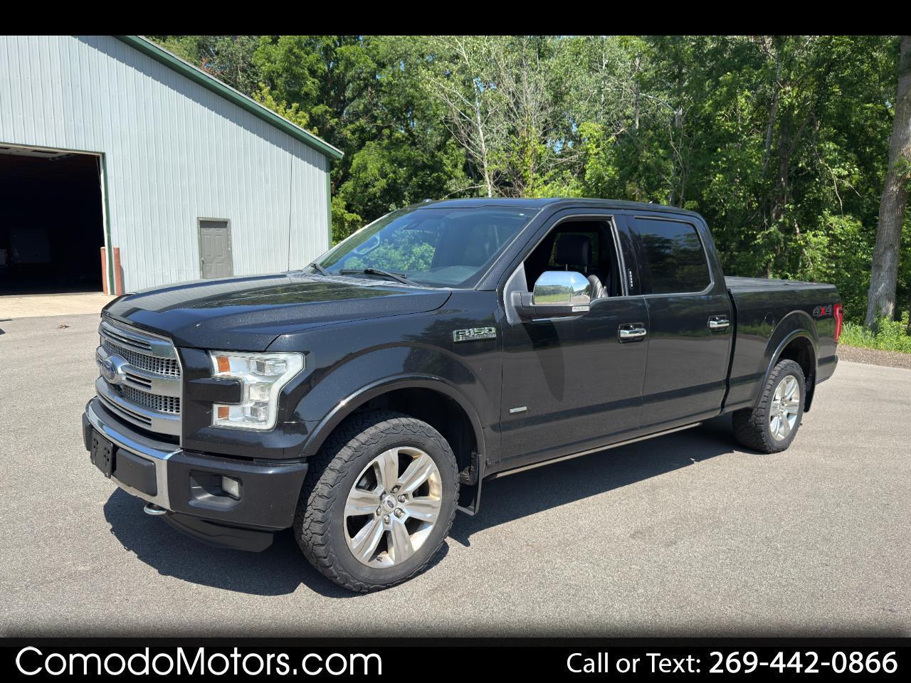 2015 Ford F150 Platinum SuperCrew 4WD