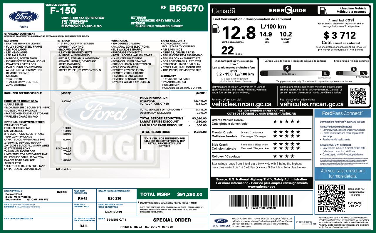 Ford F150  2024